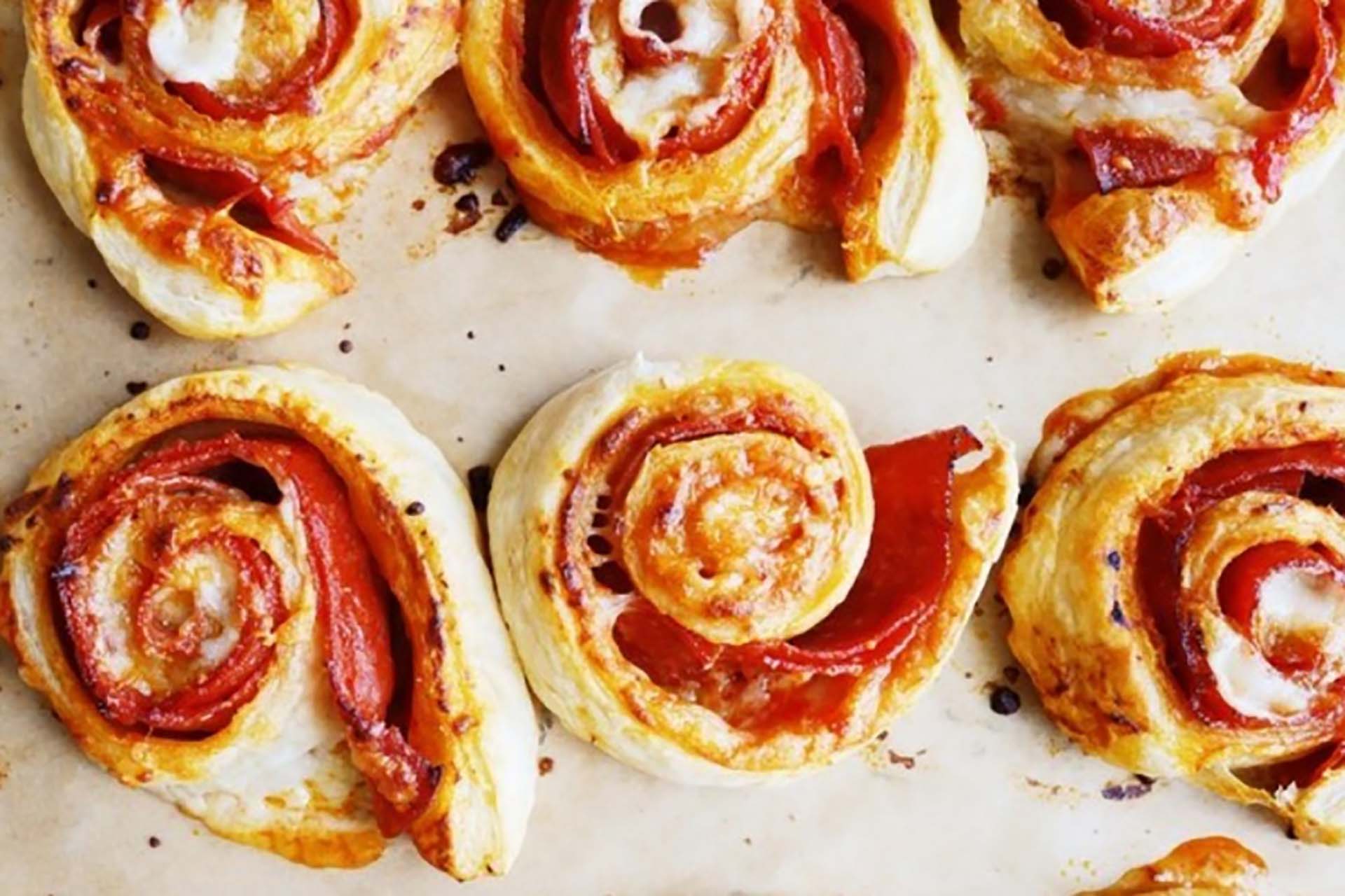 Présentation de Bouchées de pizza